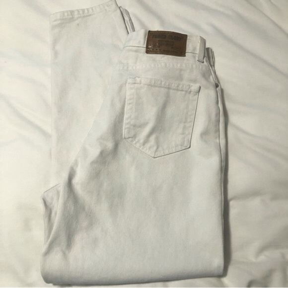 🌟Host Pick🌟Faded Glory Size 16 White Denim 100% Cotton Jeans - Picture 5 of 13